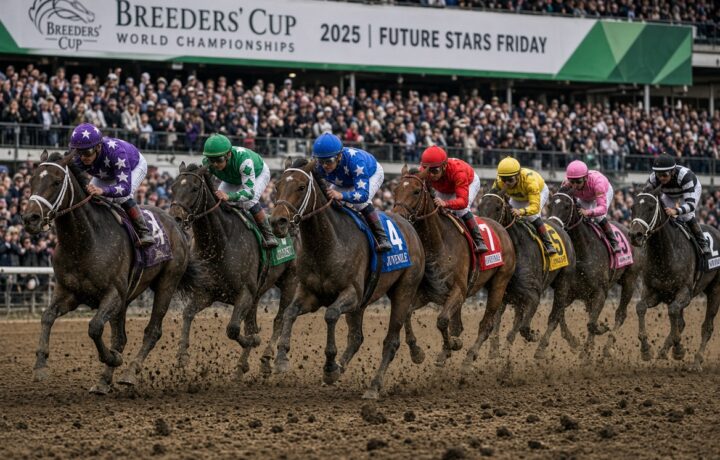 Hughes, Breeders' Cup Juvenile favorite on Future Stars Friday 2026.